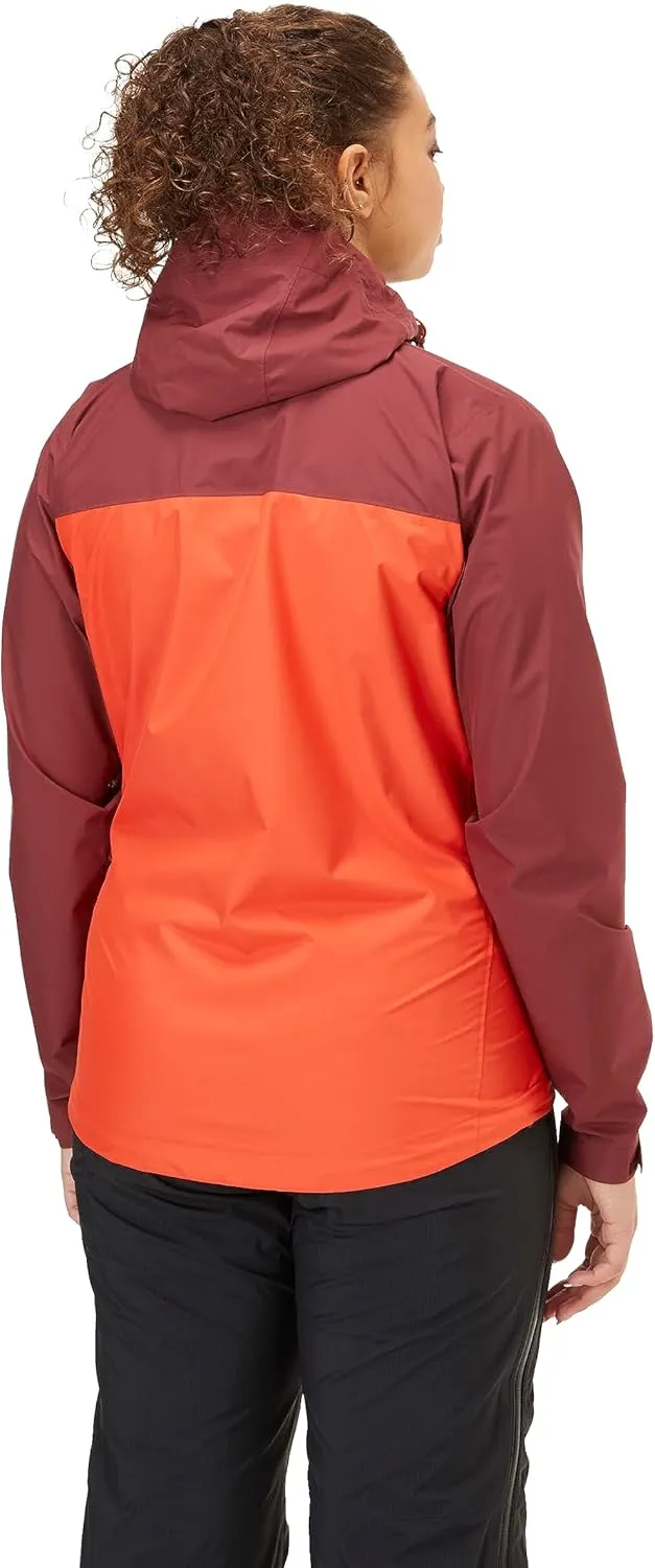 Rab Women's Downpour Eco Waterproof Breathable Jacket for Hiking & Climbing