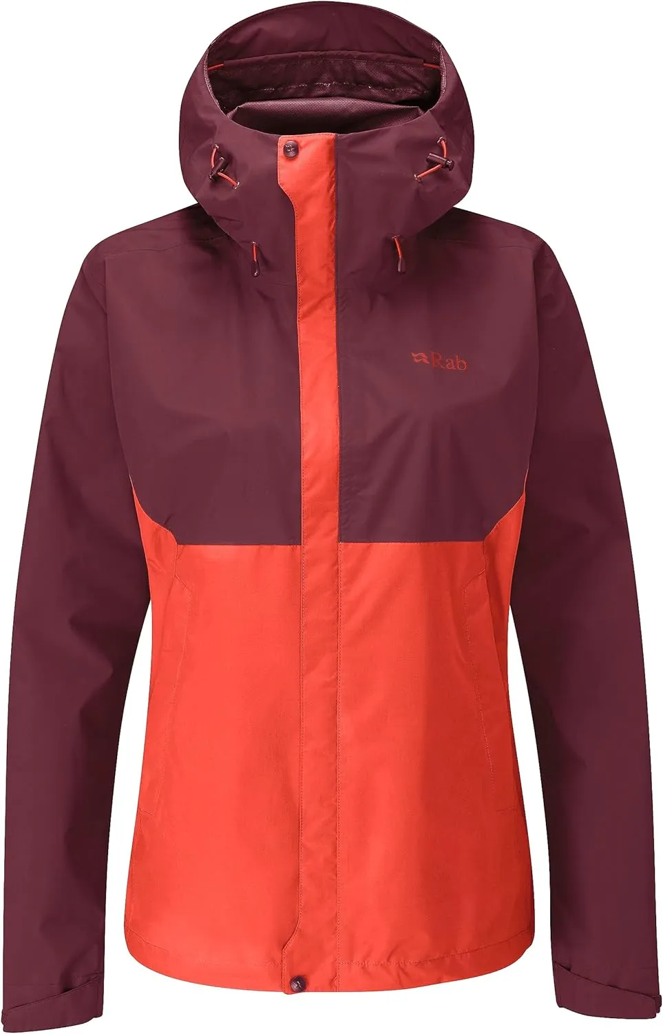 Rab Women's Downpour Eco Waterproof Breathable Jacket for Hiking & Climbing