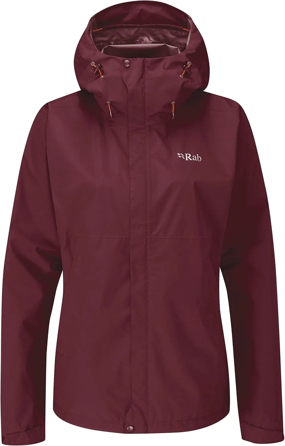 Rab Women's Downpour Eco Waterproof Breathable Jacket for Hiking & Climbing
