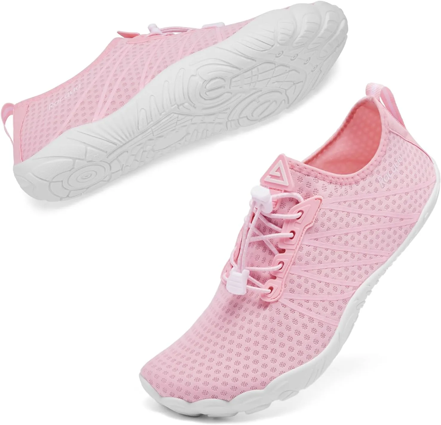 Racqua Men Women Water Shoes Quick-Dry Breathable Swim Shoes Lightweight Aqua Shoes Beach Pool Hiking Shoes