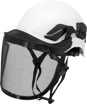 Radians Unisex Titanium Face Shield Exclusively for Titanium Climbing Helmets Wire Mesh UNIV Size