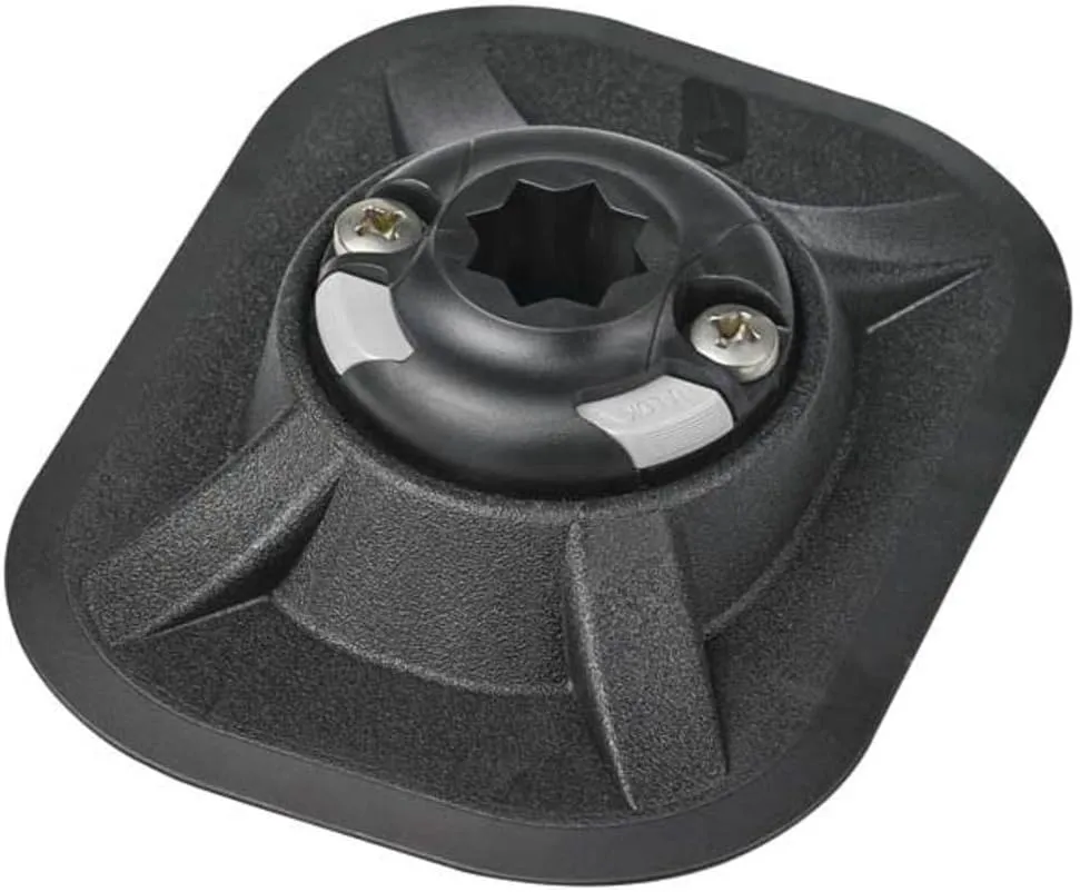 RAILBLAZA Gray Ribport Inflatable Boat Dinghy with Self-Adhesive Pad, Attach Rod Holders, Drink Holders, Camera Mount and More