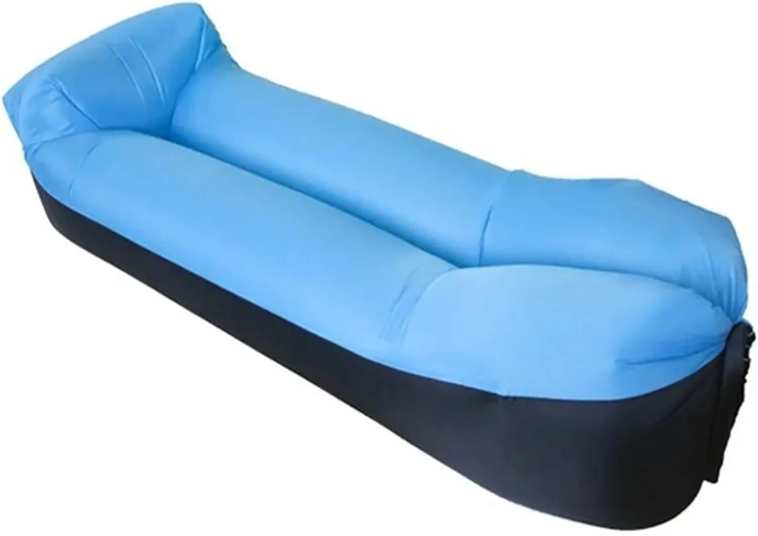 Recliner Inflatable Sofa Bag Camping Lazy Sleeping Bags Air Bed Adult Beach Lounge Chair Folding Camping Sleeping Bag Portable (Color : Rose)
