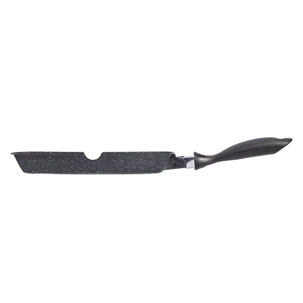 Resto Meridiana Non-Stick Grill Pan 28cm Black