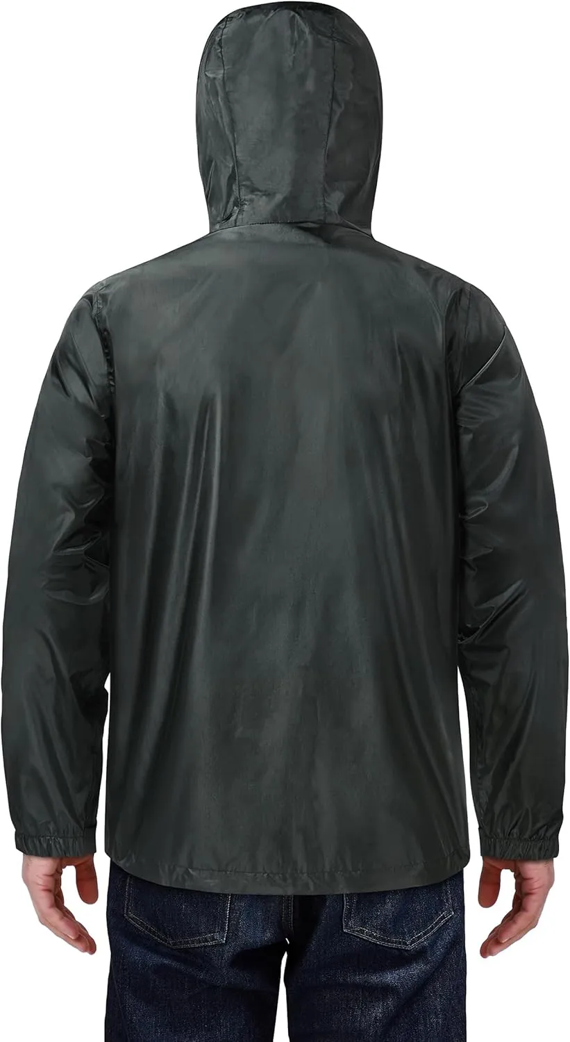 Rodeel Waterproof Jacket and Overalls Set Waterproof Rain Jacket Bid Suit Ultimate Protection for Outdoor Adventures