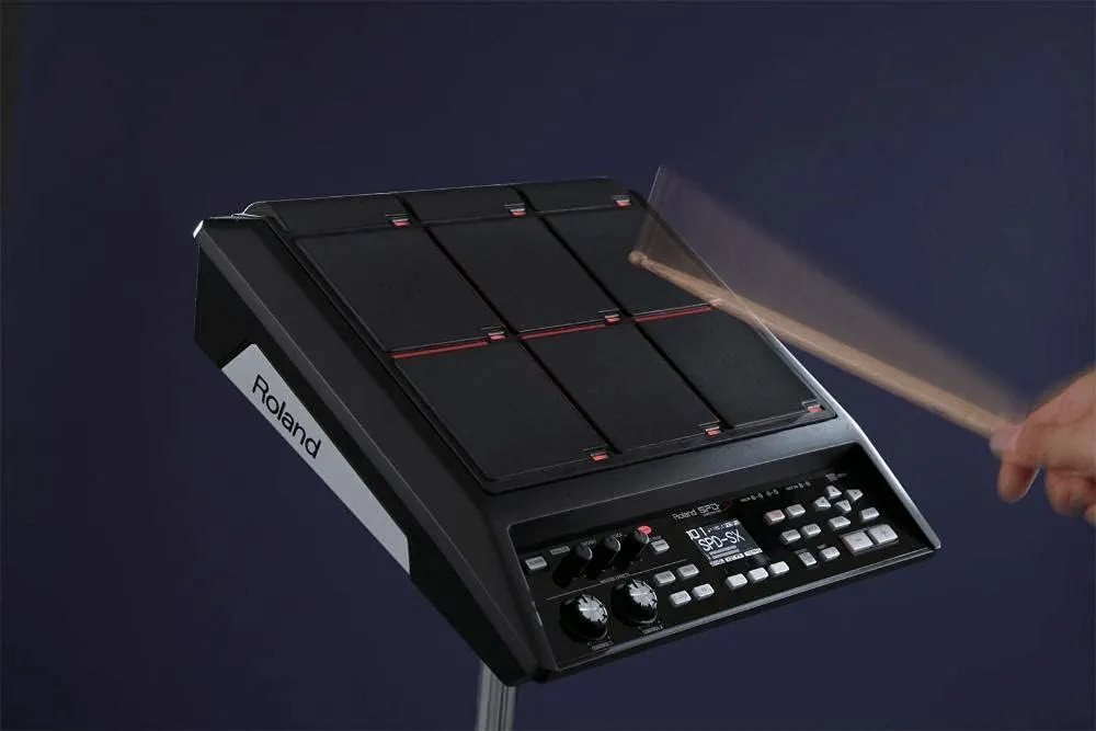 Roland SPD-SX Percussion Sampling Pad with 4GB Internal Memory, Black medium