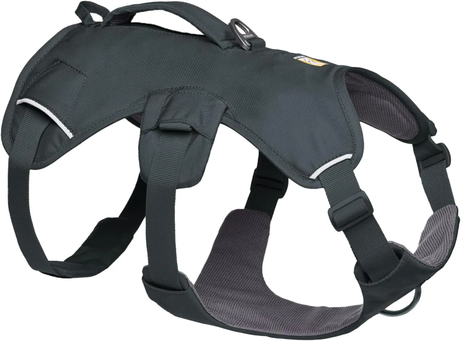 Ruffwear, Web Master, Multi-Use Support Dog Harness, Hiking and Trail Running, Service and Working, Everyday Wear, Basalt Gray, Small