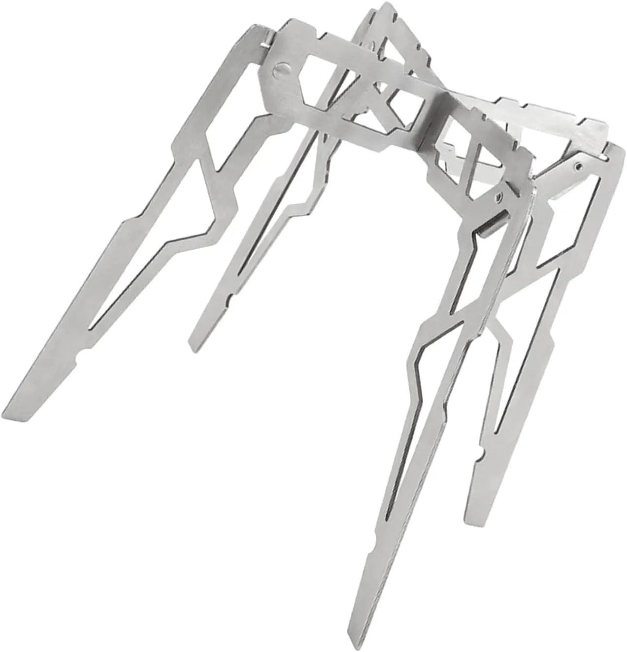 Rusts Camp Cookware Rack Stove Holder for Outdoor Grills Picnics and Travel Use