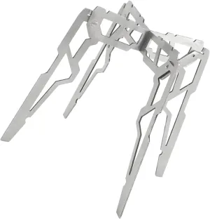 Rusts Camp Cookware Rack Stove Holder for Outdoor Grills Picnics and Travel Use