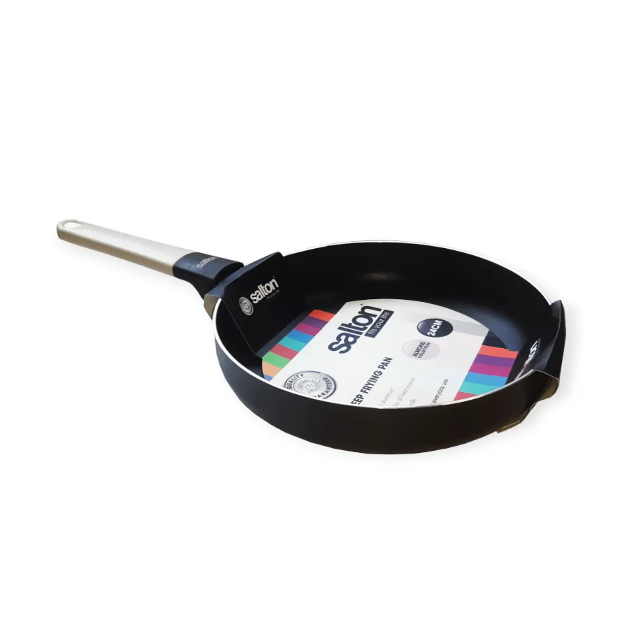 Salton Deep Non-stick Fryipan 28cm Black SDFP28