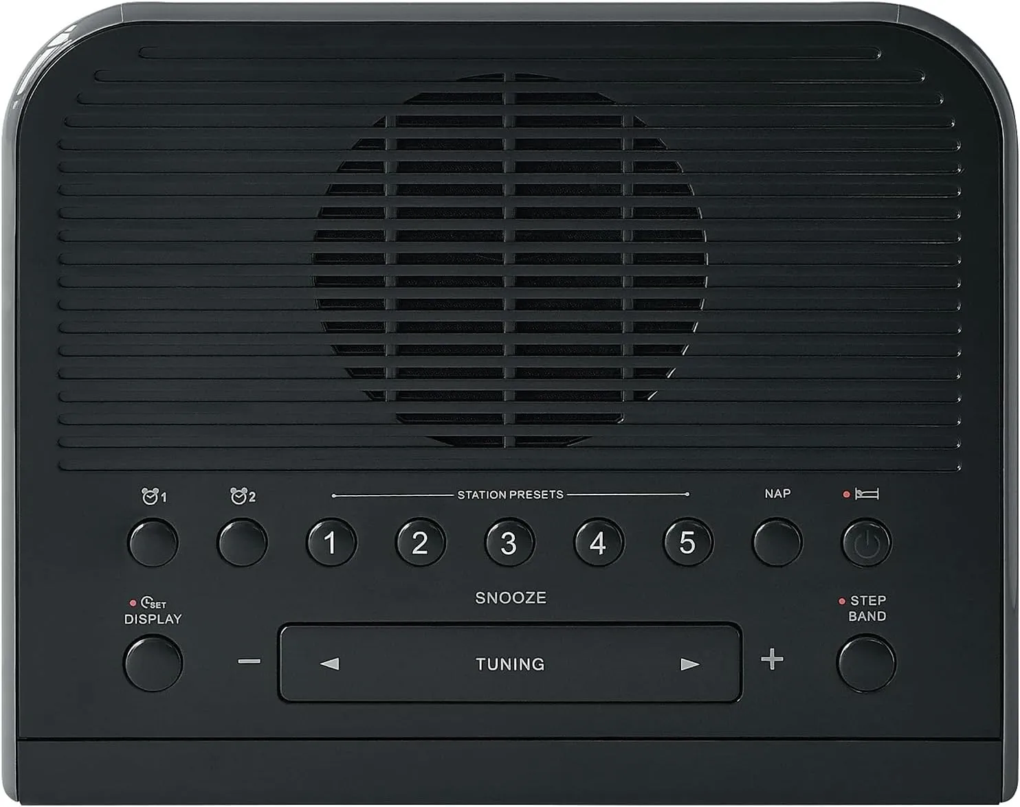 SANGEAN RCR-5 Digital AM/FM Clock Radio (Black)