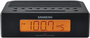 SANGEAN RCR-5 Digital AM/FM Clock Radio (Black)