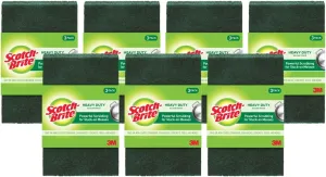 Scotch-Brite Heavy Duty Scour Pads, Scouring Pads for Kitchen and Dish Cleaning, 21 Pads