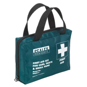 Sealey First Aid Kit Medium for Cars, Taxis & Small Vans - BS 8599-2 Compliant
