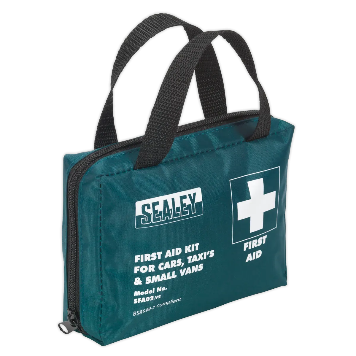 Sealey First Aid Kit Medium for Cars, Taxis & Small Vans - BS 8599-2 Compliant