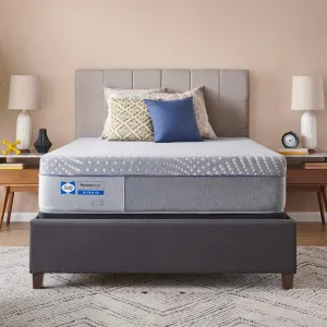 Sealy Posturepedic Hybrid Lacey Firm Feel Mattress and 5-Inch Foundation, California King