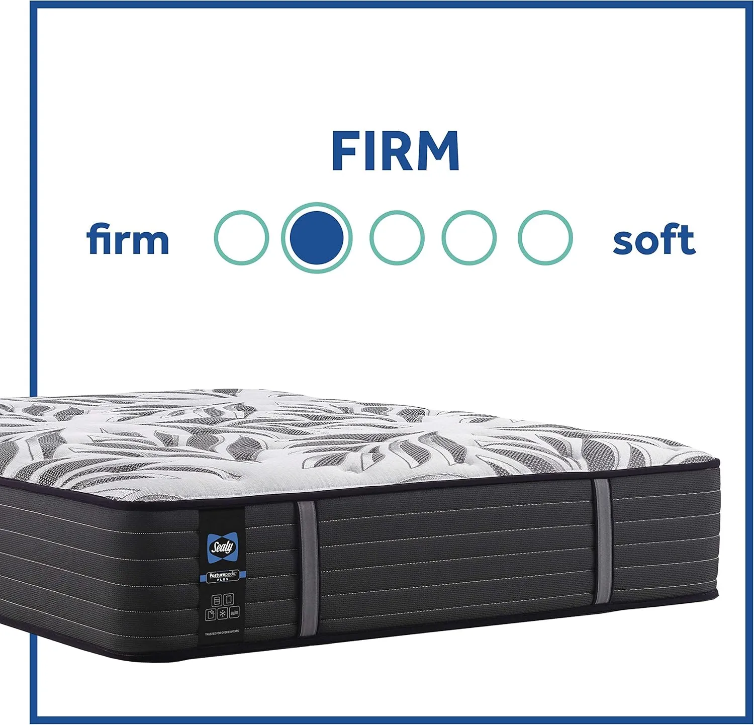 Sealy Posturepedic Plus, Tight Top 14-Inch Firm Mattress with Surface-Guard - California King