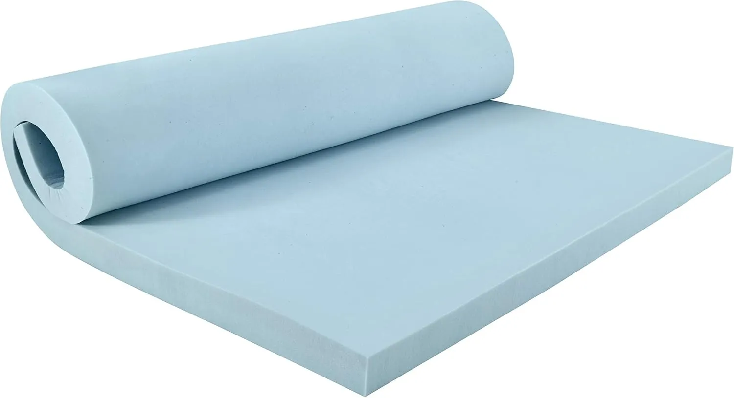 Sealy TrueForm 3" Memory Foam Mattress Topper, Queen Blue