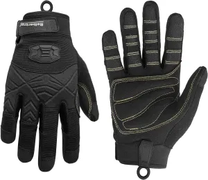 Seibertron Full or Half Finger Padded Palm Lightweight Breathable Climbing Rope Gloves for Climbers, Rock Climbing, Rescue, Adventure, Sailing, Kayaking, Outdoor Sports
