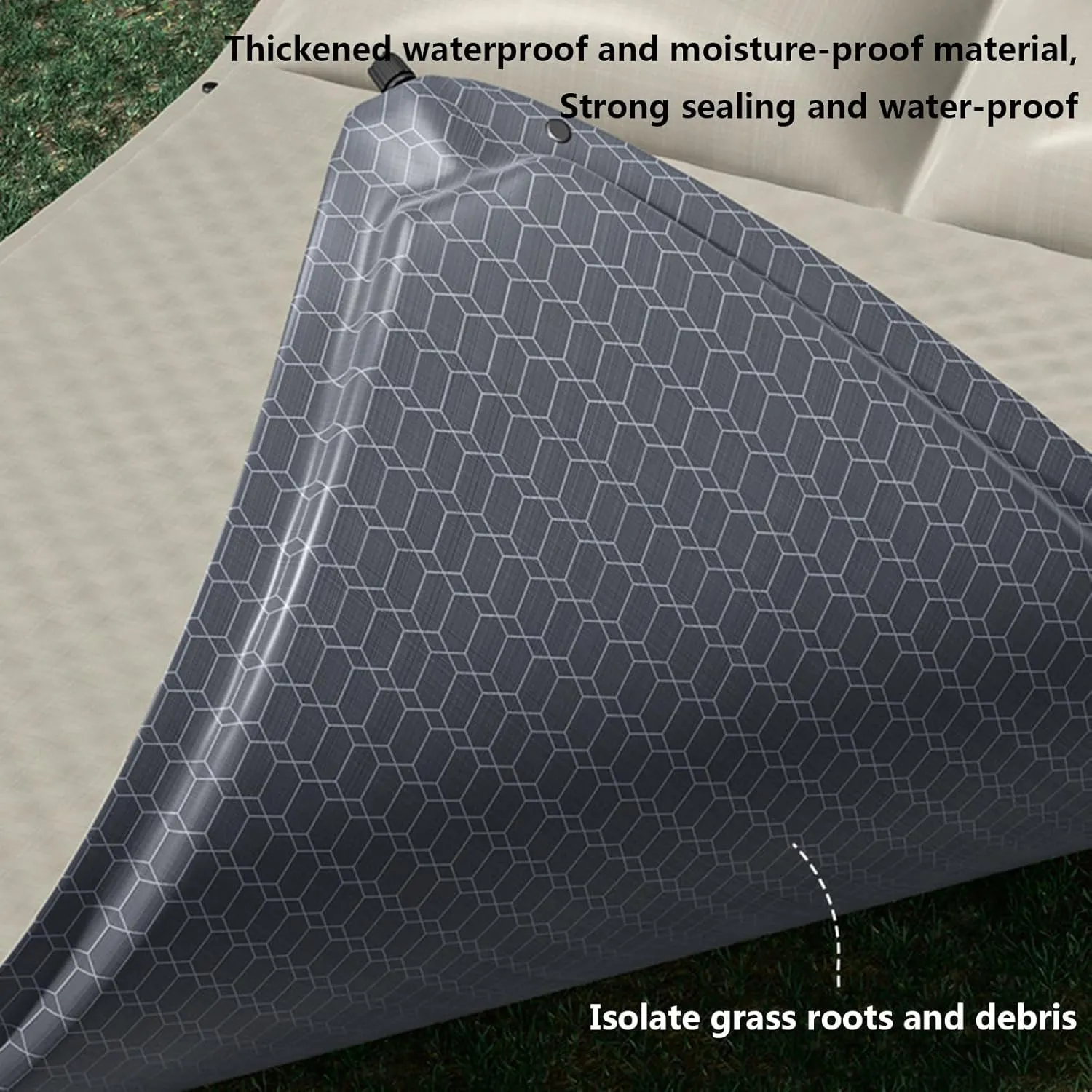 Self-Inflating Sleeping Pad for Camping 1.2" Thick Camping Inflatable Mattress Pad with Built in Pillow Expandable Inflatable Camping Mat for Car Camping Backpacking Hiking Camping Mat