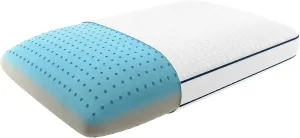 Serta Perfect Sleeper Copper Infused Memory Foam Pillow, Oversized Traditional, White