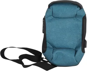 Shoulder Backpack, Large Capacity Breathable Shoulder Backpack Soft Cushion Lockable Oxford Cloth Sling Bag Men Women Outdoor Travel (Army Green)