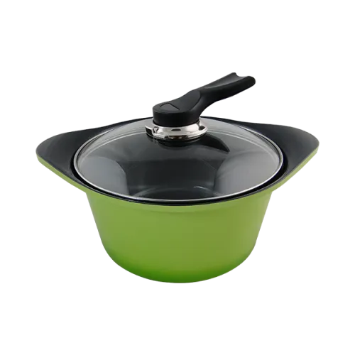 SKK Germany Aluminum Die Cast Sauce Pot with Glass Lid - SHO20SPO