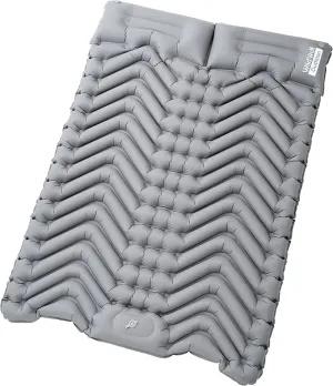 Sleeping pad for Camping 2 Person - Large self Inflatable Mattress Camping - Lightweight Camping Bed for Adults - Ideal for Backpacking Adventures