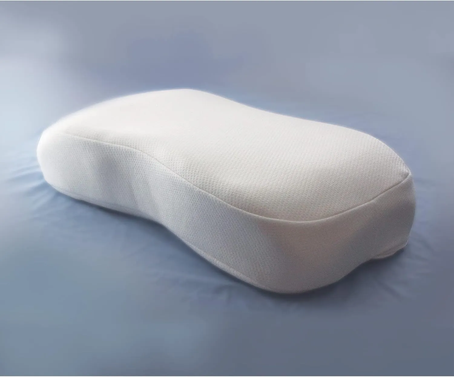 SleepRight Splintek Side Sleeping Pillow Memory Foam Pillow – Best Pillow for Sleeping On Your Side – 24" x 3" Standard Size