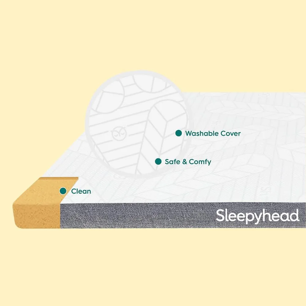 Sleepyhead Full XL 3 Inch Premium Copper Memory Foam Mattress Topper - Dorm Essentials for College Beds, Cooling, Washable Cover, Odor Resistant, Pressure Relief & Support, CertiPUR-US Certified