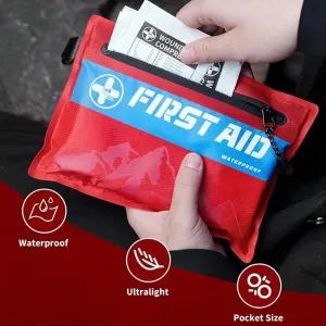 Small First Aid Kit RHINO RESCUE Ultralight Waterproof Medical Kit