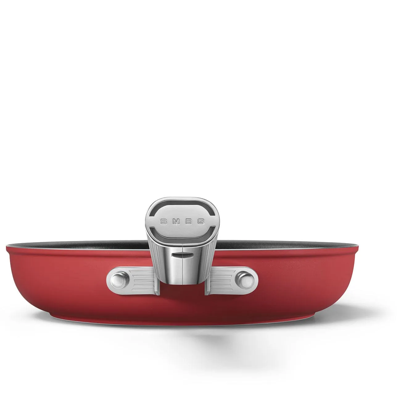 Smeg 24cm Non Stick Frying Pan Cookware Red CKFF2401RDM