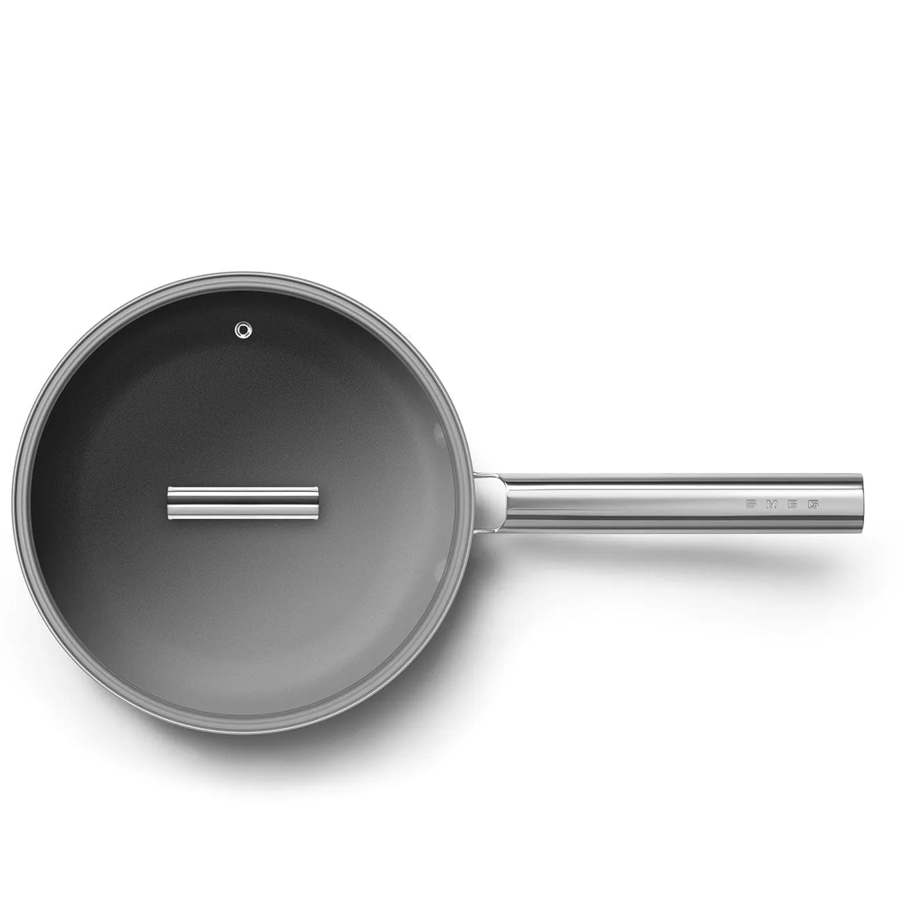 Smeg 24cm Non Stick Frying Pan Cookware Red CKFF2401RDM