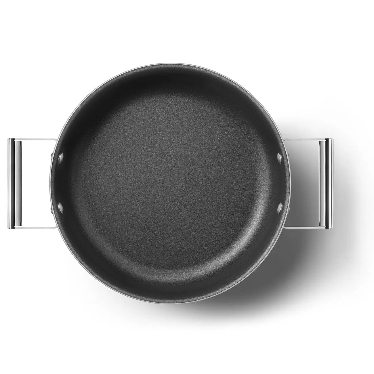 Smeg 28cm Deep Pan With Lid CKFD2811RDM