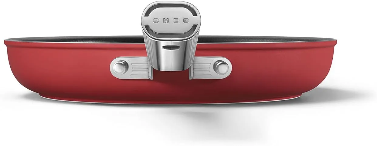 Smeg Cookware 11-Inch Red Frypan