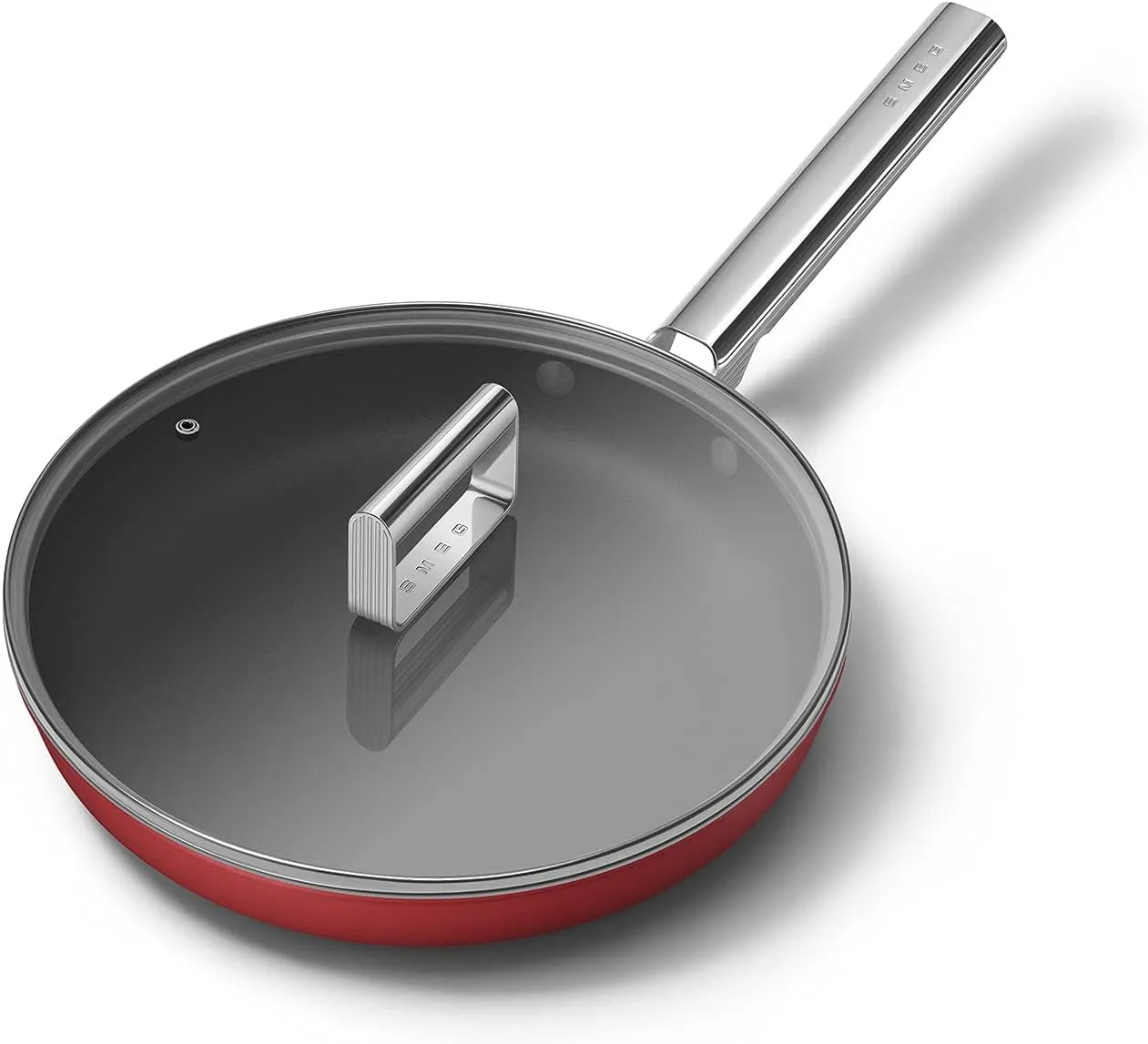 Smeg Cookware 11-Inch Red Frypan