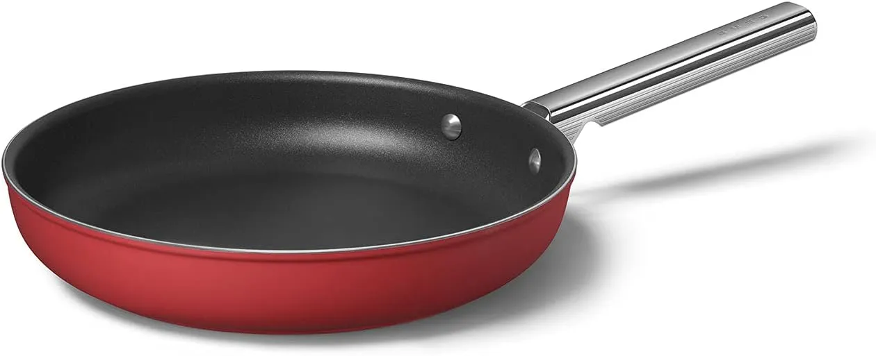 Smeg Cookware 11-Inch Red Frypan
