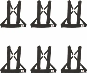 SPEEDSTER 6 Pack Padded Harness for Athletes- Wear Forward for Speed Training or Backward for Overspeed Training. Fits 13  Male and Female Athletes