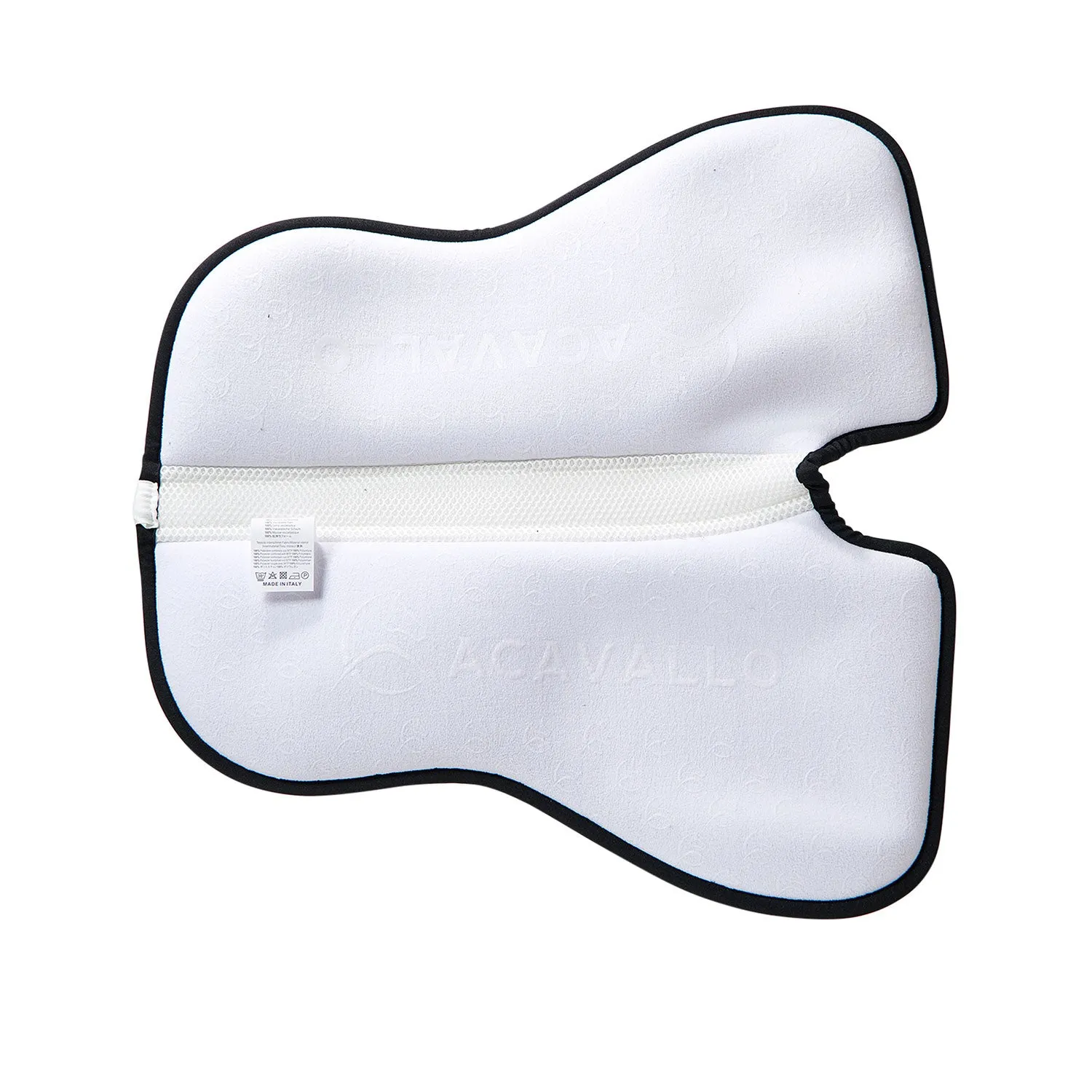 Spin eFree Memory Foam Suede Internal Silicone Grip Half Pad Dressage