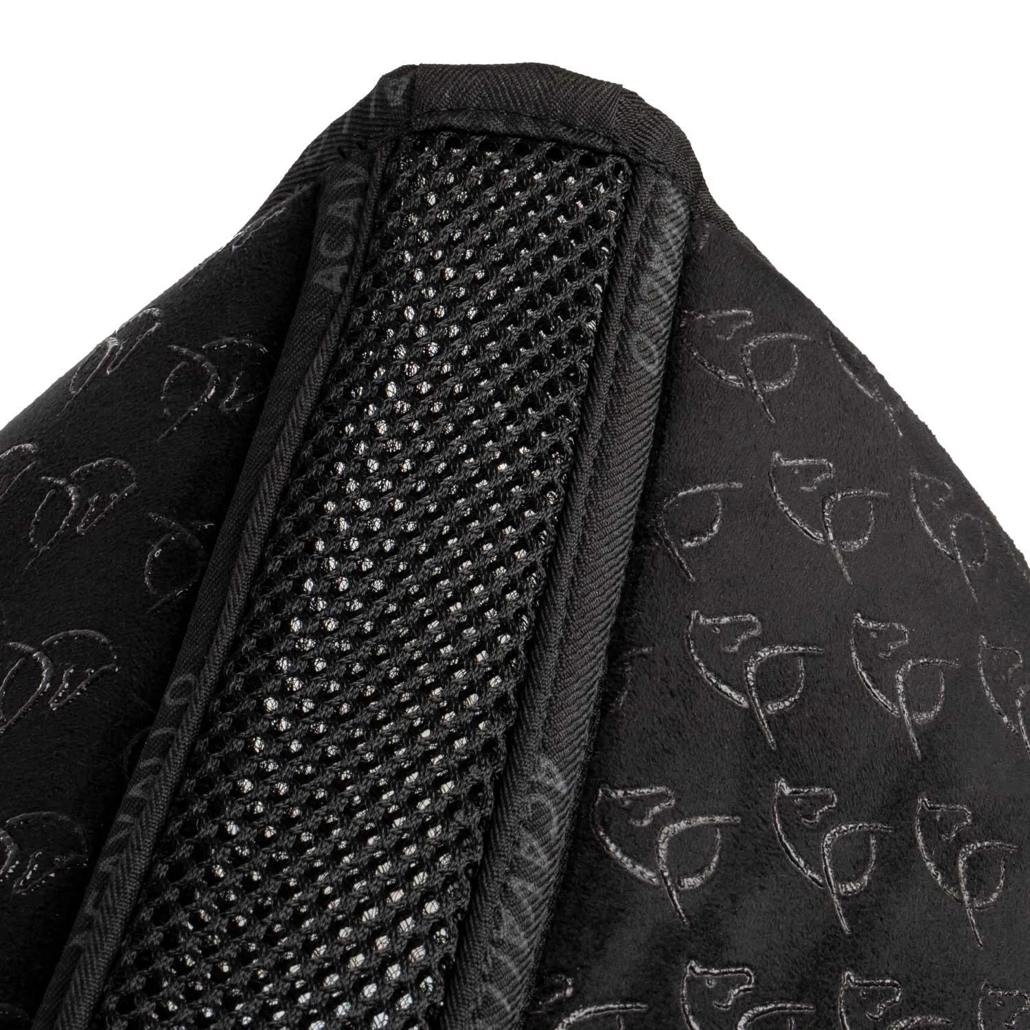 Spin eFree Memory Foam Suede Internal Silicone Grip Half Pad Dressage