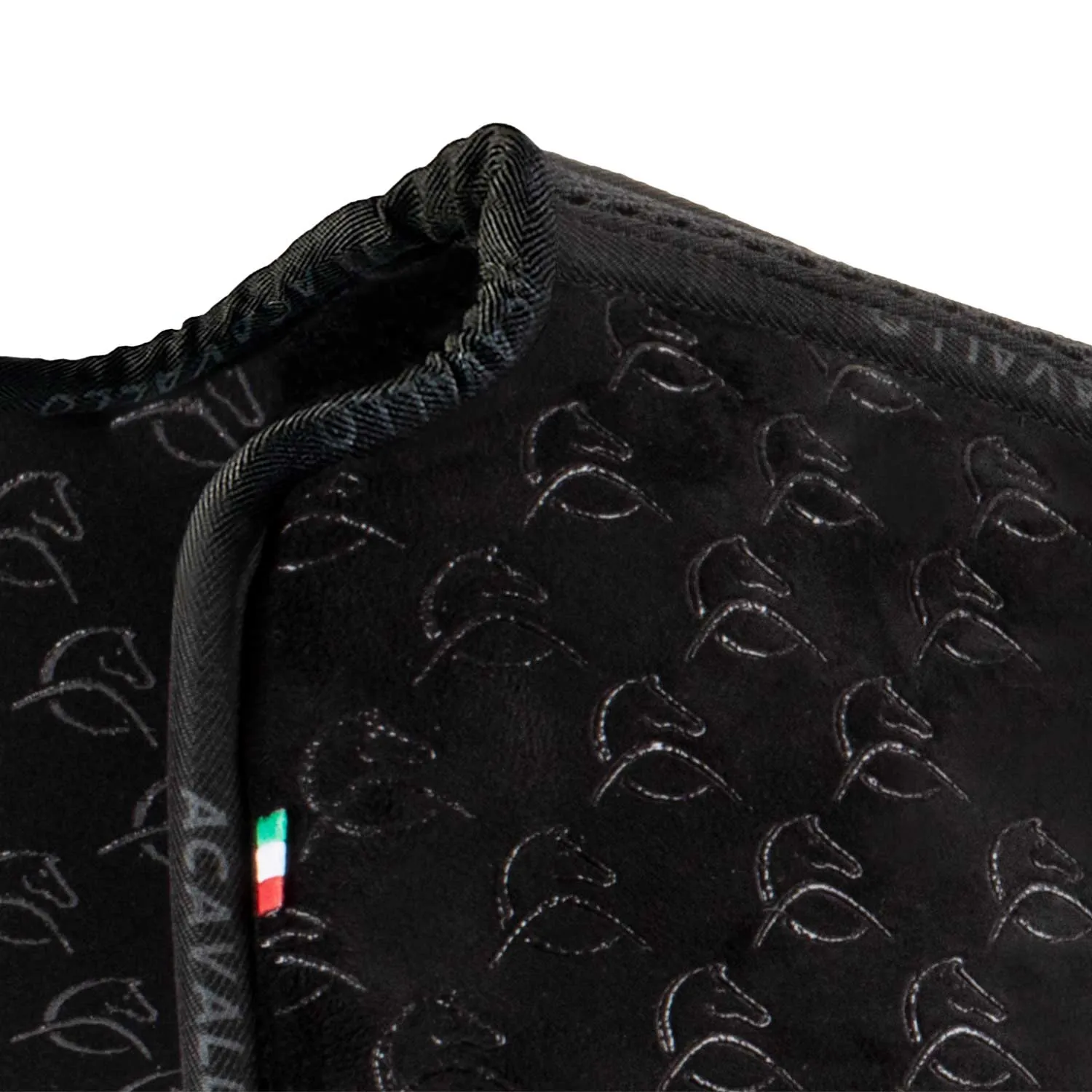 Spin eFree Memory Foam Suede Internal Silicone Grip Half Pad Dressage