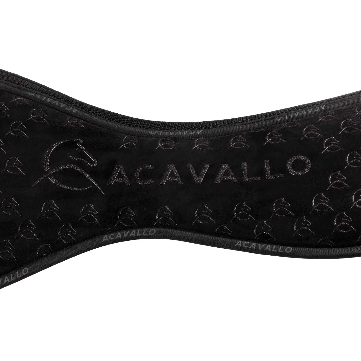 Spin eFree Memory Foam Suede Internal Silicone Grip Half Pad Dressage