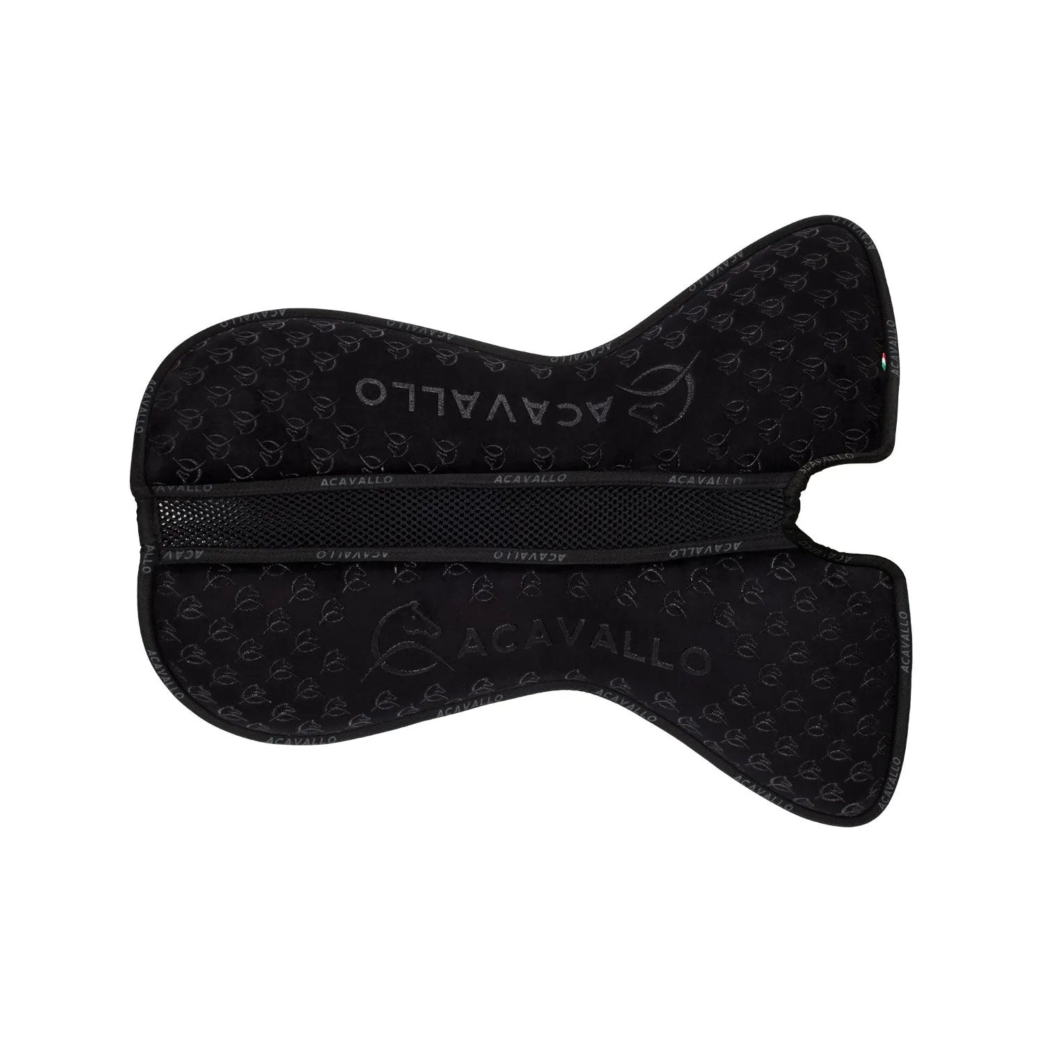 Spin eFree Memory Foam Suede Internal Silicone Grip Half Pad Dressage