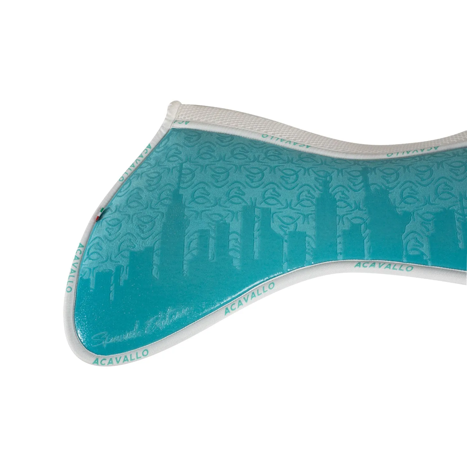 SPINE FREE CC LYCRA & MEMORY FOAM 1/2 PAD W/SILICON GRIP & BAMBOO FIBER