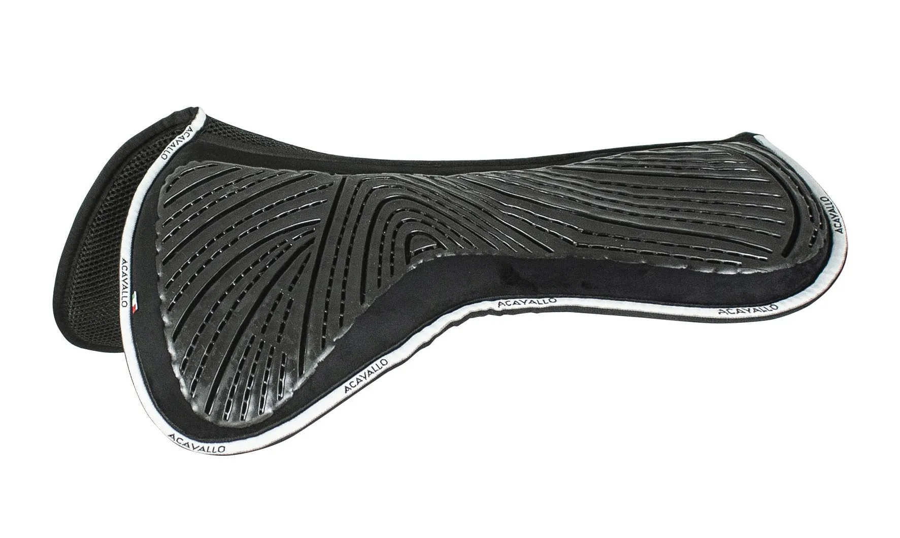 Spine Free Gel & Memory Foam Close Contact Half Pad 3D Spacer Fabric