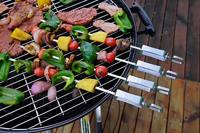 Stainless Steel Barbeque Skewers