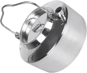 Stainless Steel Camping Teapot Portable Water Kettle Handle for Outdoor Camping Hiking Travel