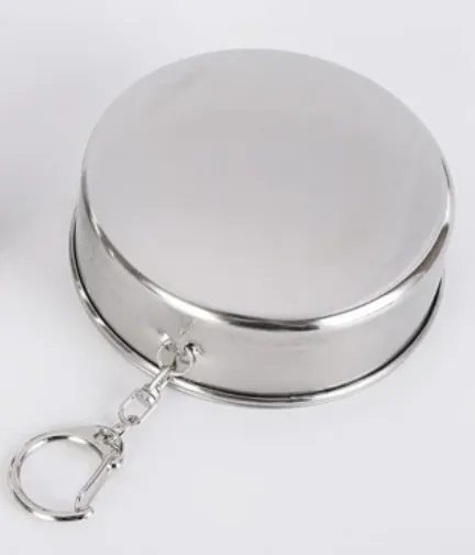 Stainless Steel Folding Cups - 4 sizes available