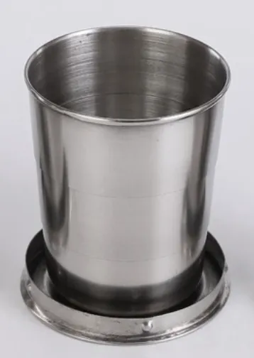 Stainless Steel Folding Cups - 4 sizes available