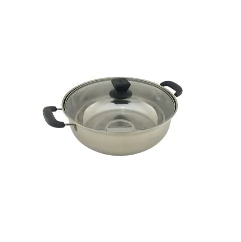 Steelcraft Stainless Steel 28cm Induction Usable Shabu Shabu Hot Pot